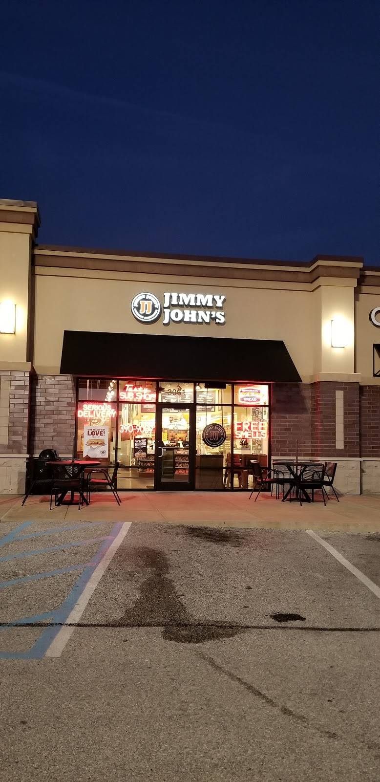 Jimmy Johns | meal delivery | 3061 Phoenix Center Dr, Washington, MO 63090, USA | 6363909009 OR +1 636-390-9009