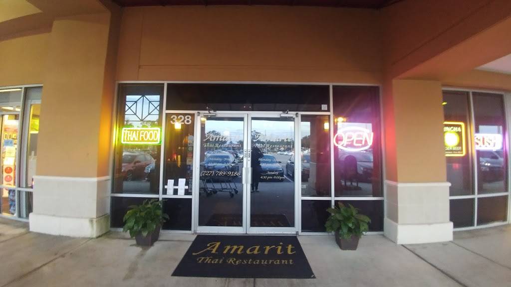 Amarit Thai Restaurant | restaurant | 328 E Lake Rd S, Palm Harbor, FL 34685, USA | 7277899186 OR +1 727-789-9186