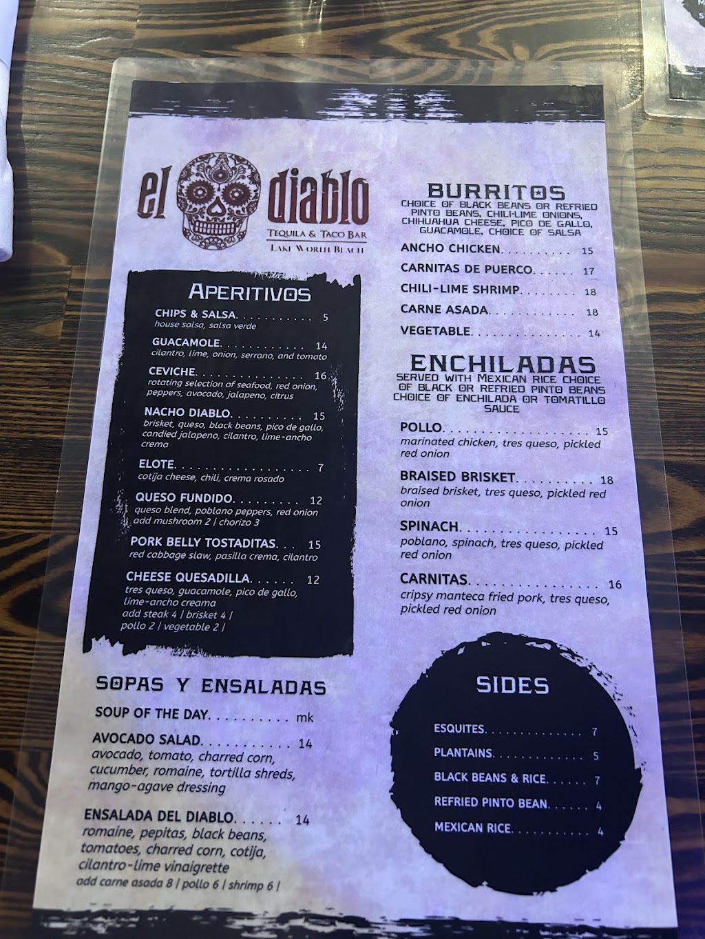 El Diablo | restaurant | 717 Lake Ave, Lake Worth, FL 33460, USA | 5613703901 OR +1 561-370-3901