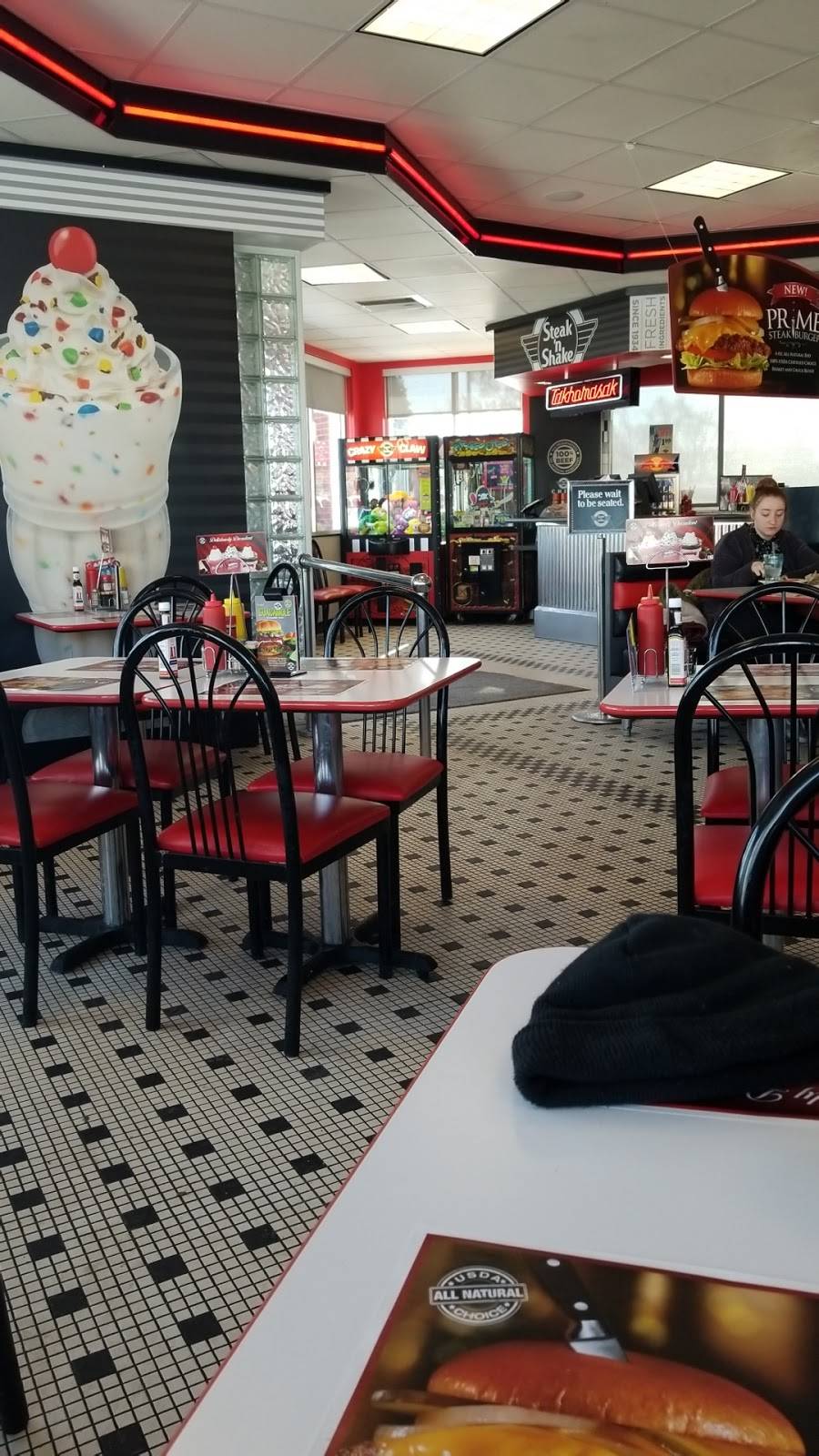 Steak n Shake | restaurant | 6259 Kalamazoo Ave SE, Kentwood, MI 49508, USA | 6165541919 OR +1 616-554-1919