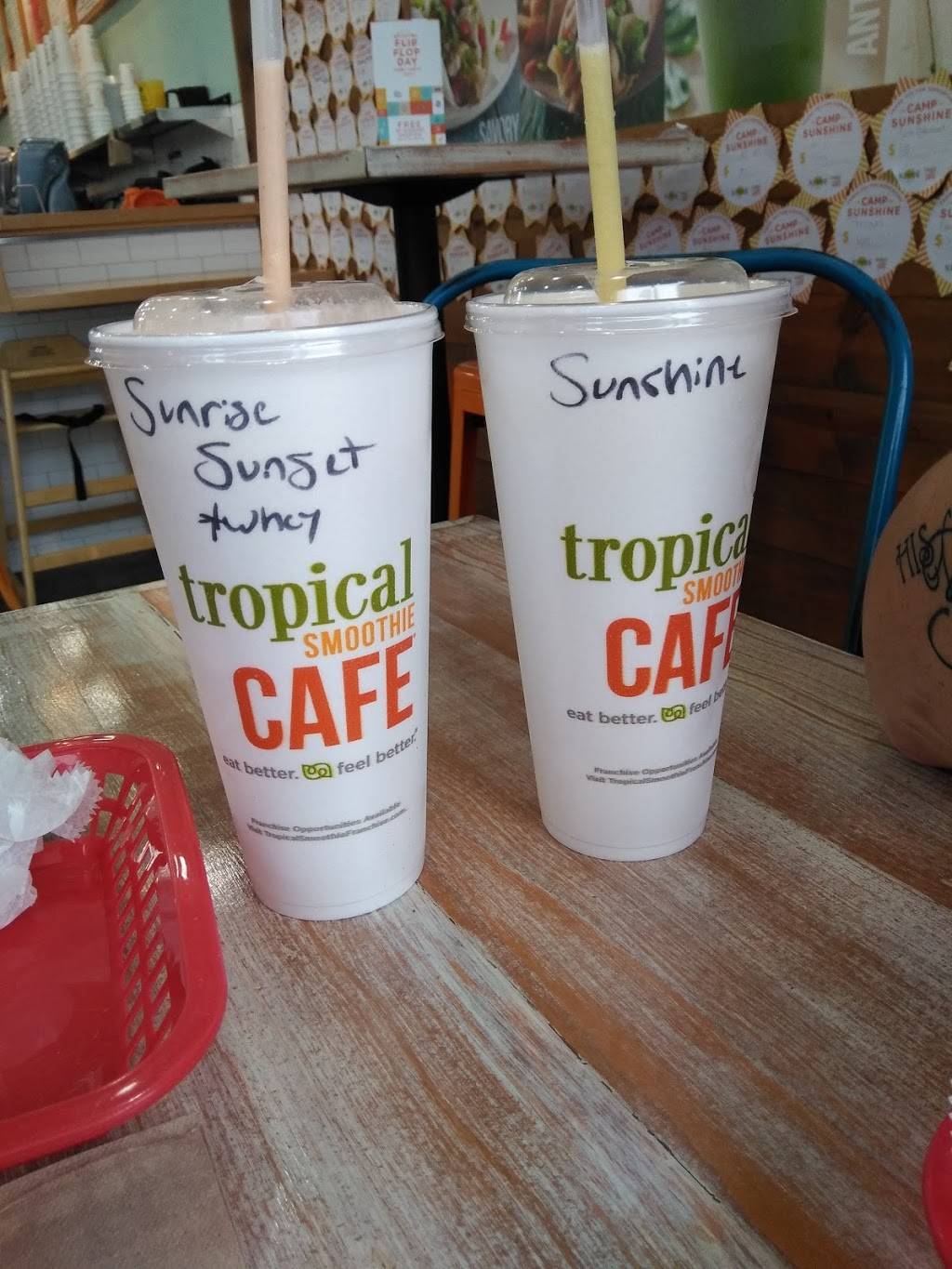 Tropical Smoothie Cafe | restaurant | 3222 Rolling Oaks Blvd, Kissimmee, FL 34747, USA | 4075071537 OR +1 407-507-1537