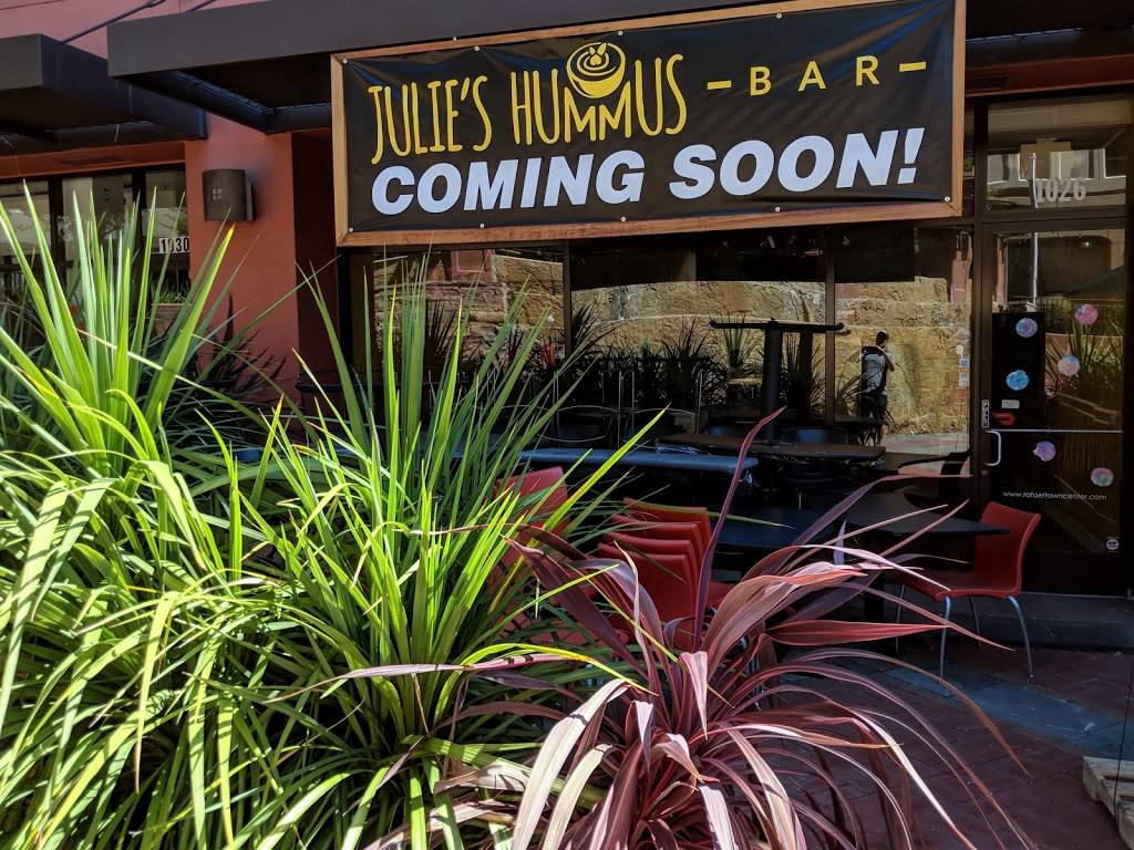 Julies Hummus Bar | restaurant | 1026 Court St, San Rafael, CA 94901, USA | 4157554818 OR +1 415-755-4818
