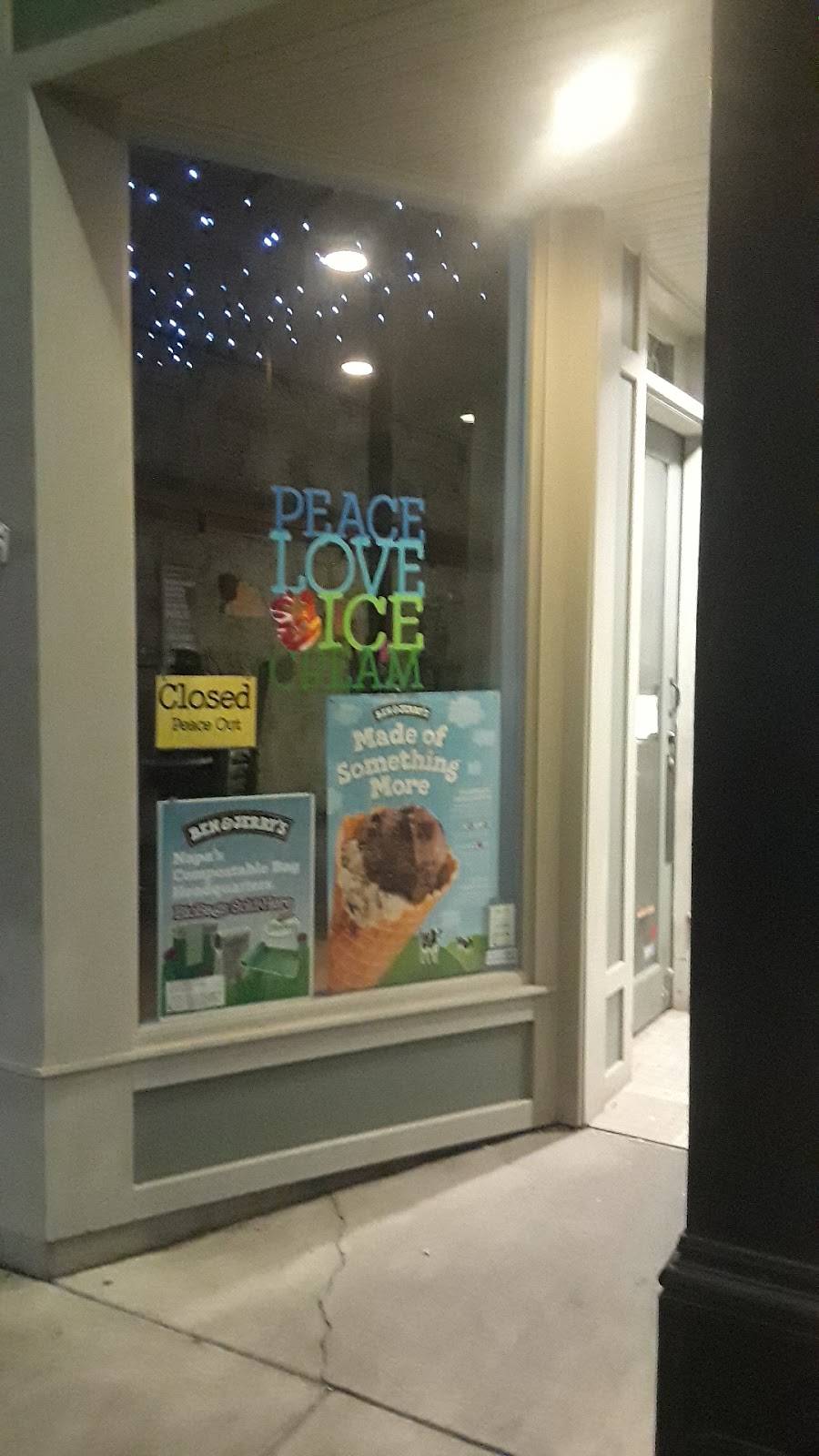 Ben & Jerrys | bakery | 1136 Main St, Napa, CA 94559, USA | 7076969683 OR +1 707-696-9683