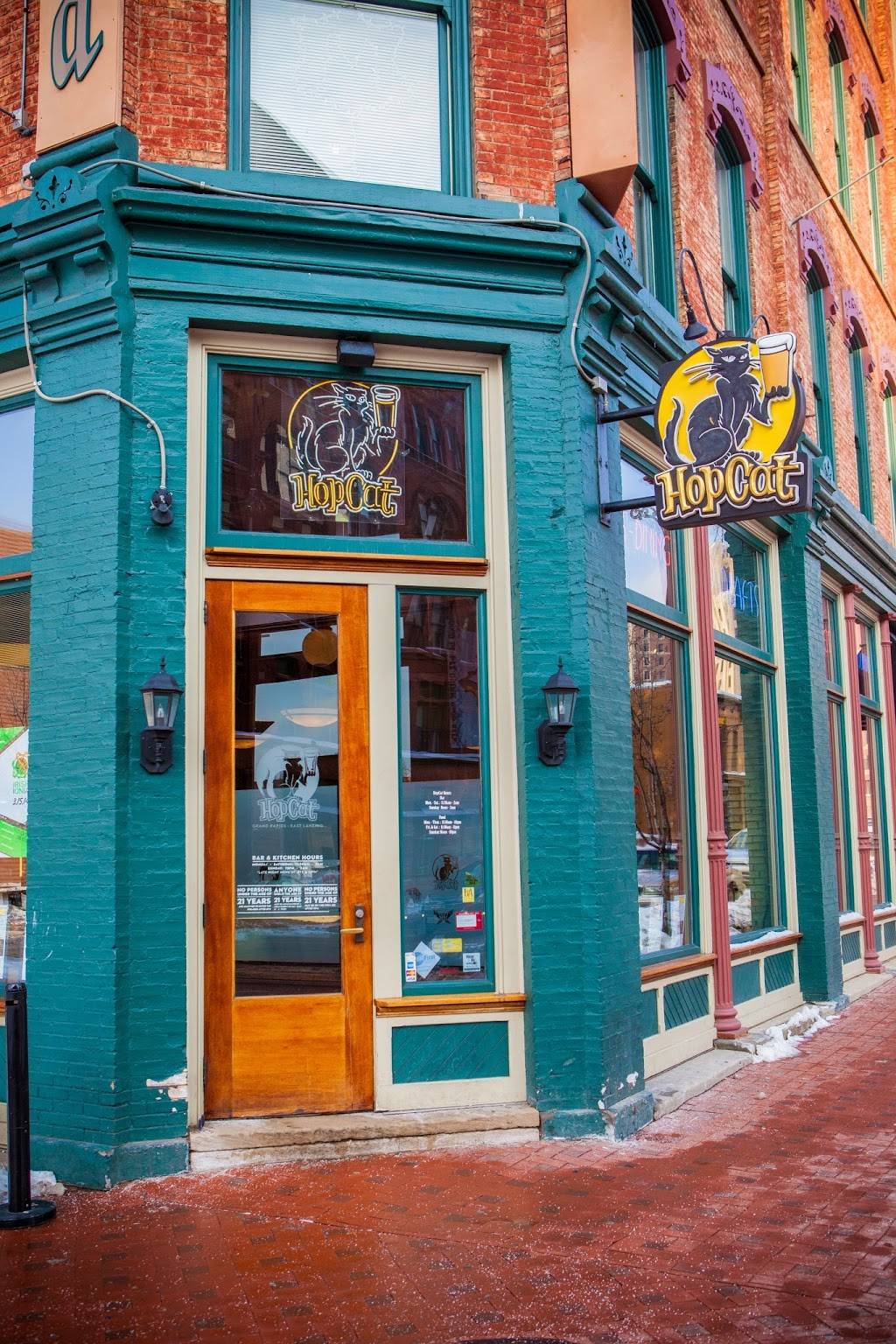 HopCat | restaurant | 25 Ionia Ave SW, Grand Rapids, MI 49503, USA | 6164514677 OR +1 616-451-4677