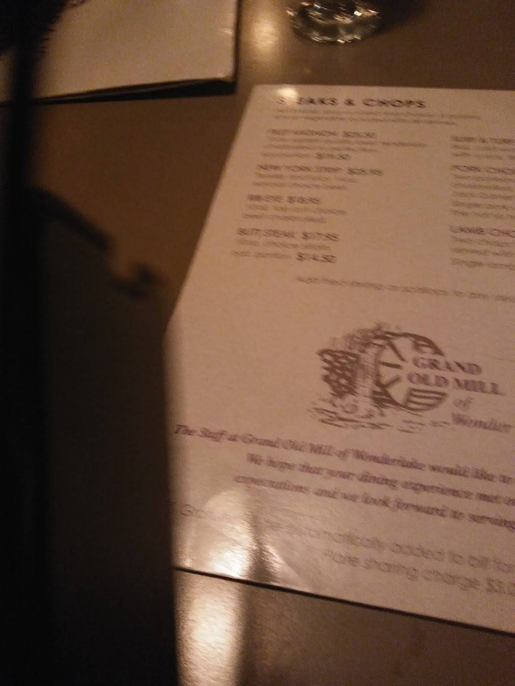 Grand Old Mill | restaurant | 7514 Barnard Mill Rd, Wonder Lake, IL 60097, USA | 8157288904 OR +1 815-728-8904