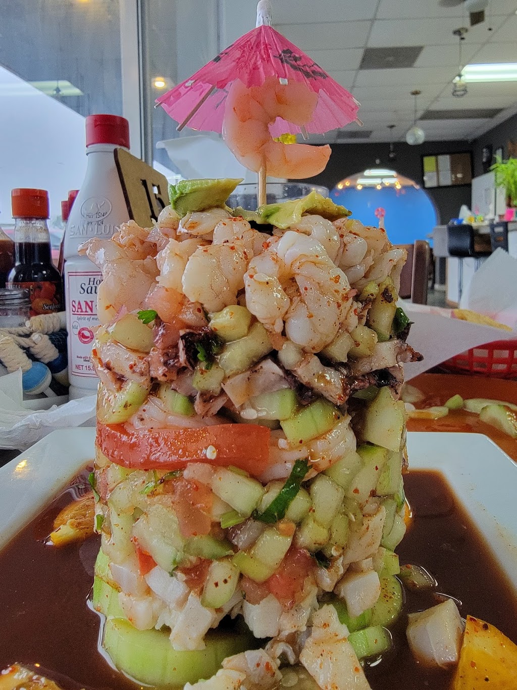 Мексикански ресторант "Морски дарове Малката кора на Наярит" | restaurant | 3828 John F Kennedy Blvd, North Little Rock, AR 72116, USA | 5016158595 OR +1 501-615-8595