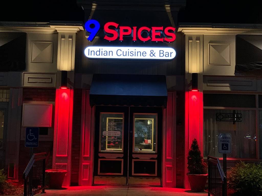9 Spices Indian Cuisine & Bar | restaurant | 1614 Central Ave, Colonie, NY 12205, USA | 5182505670 OR +1 518-250-5670