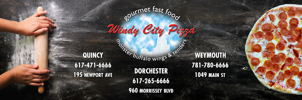 Windy City Pizza - Weymouth | restaurant | 1049 Main St, Weymouth, MA 02190, USA | 7817806666 OR +1 781-780-6666