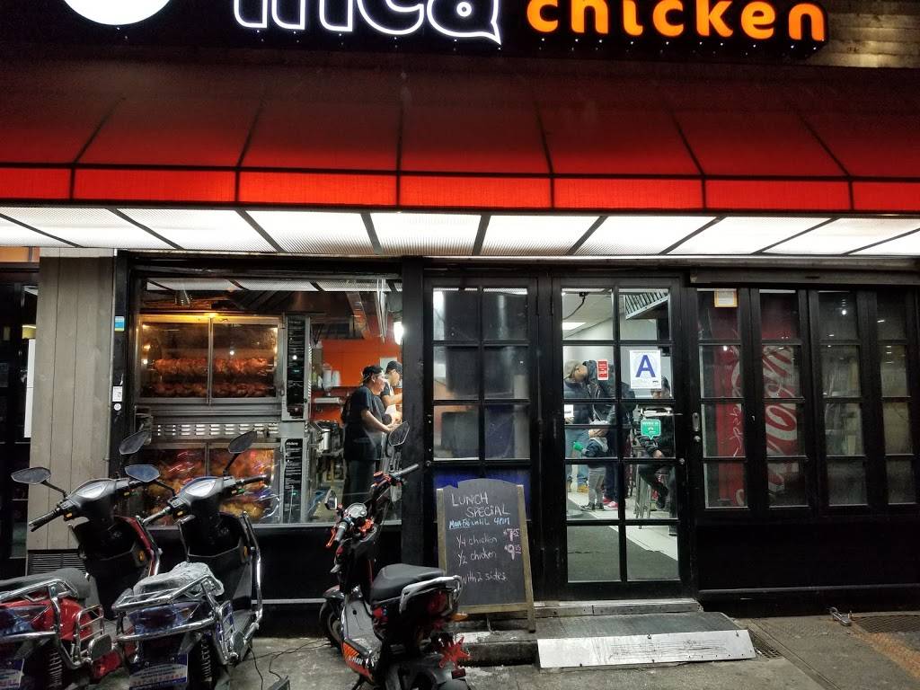 Inca Chicken | restaurant | 122 Wyckoff Ave, Brooklyn, NY 11237, USA | 7183663763 OR +1 718-366-3763