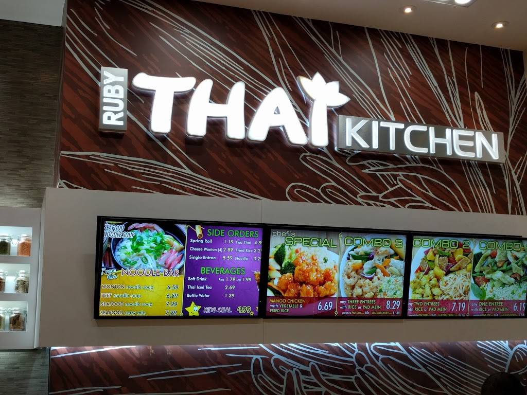 Ruby Thai | restaurant | 7101 Democracy Blvd, Bethesda, MD 20817, USA | 3013656543 OR +1 301-365-6543
