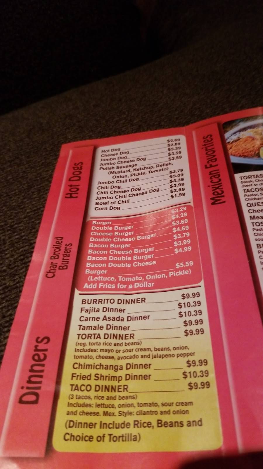 MEGA TORTAS TACOS & BURRITOS | restaurant | 201 5th St, Peru, IL 61354, USA | 8154105155 OR +1 815-410-5155