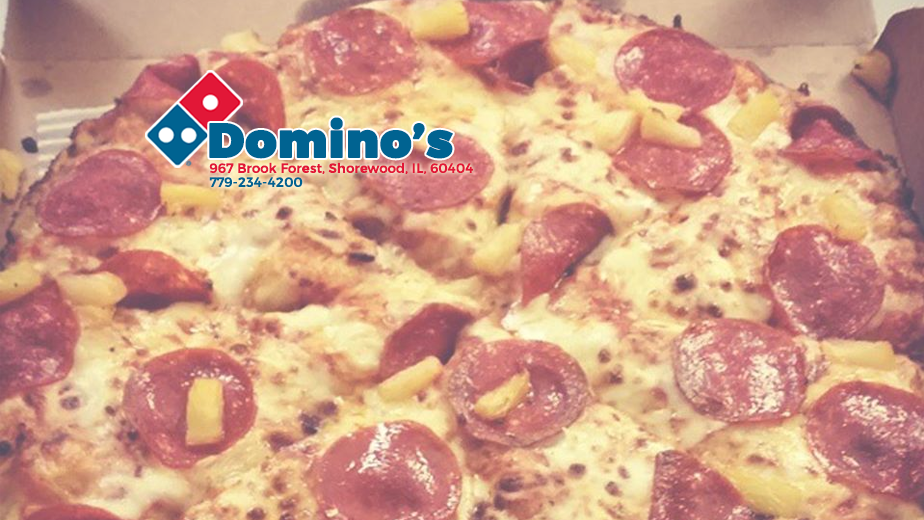 Dominos Pizza | meal delivery | 967 Brook Forest Ave, Shorewood, IL 60404, USA | 7792344200 OR +1 779-234-4200