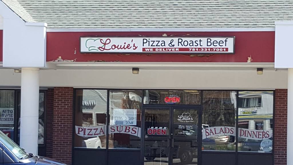 Louis Pizza & Roast Beef Restaurant | restaurant | 1600 Main St, Weymouth, MA 02190, USA | 7813317001 OR +1 781-331-7001