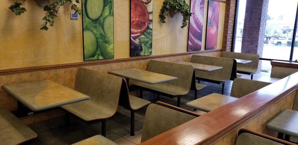 Subway Restaurants | restaurant | 9521 FM 1097 Suite A, Willis, TX 77318, USA | 9368903785 OR +1 936-890-3785