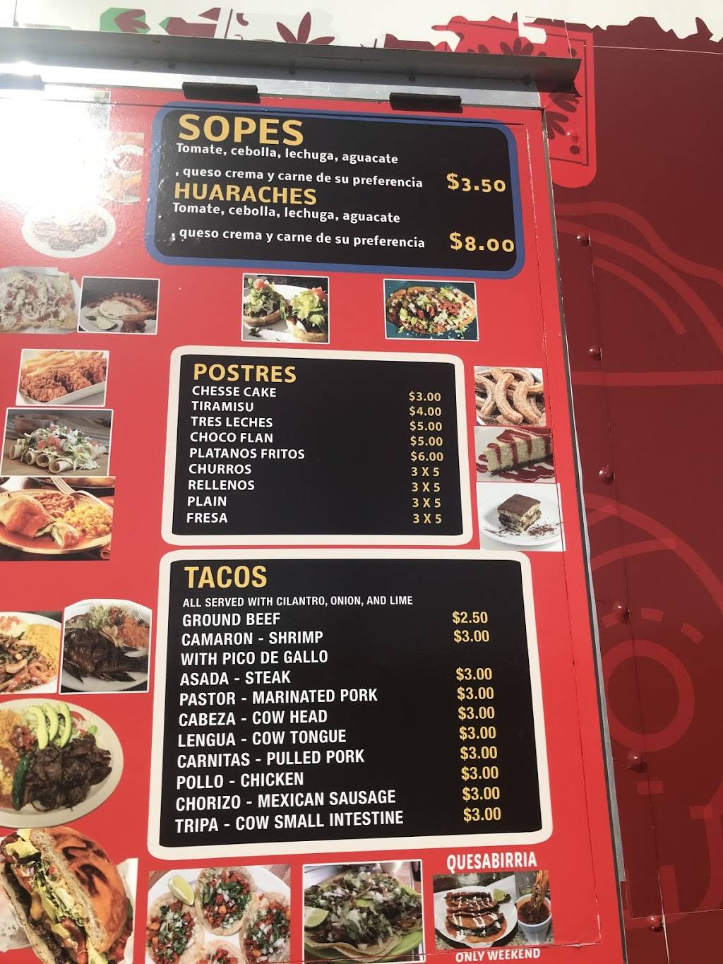 Tacos La Bella | restaurant | 1696 Hammond Blvd, Jacksonville, FL 32221, USA | 9044808637 OR +1 904-480-8637