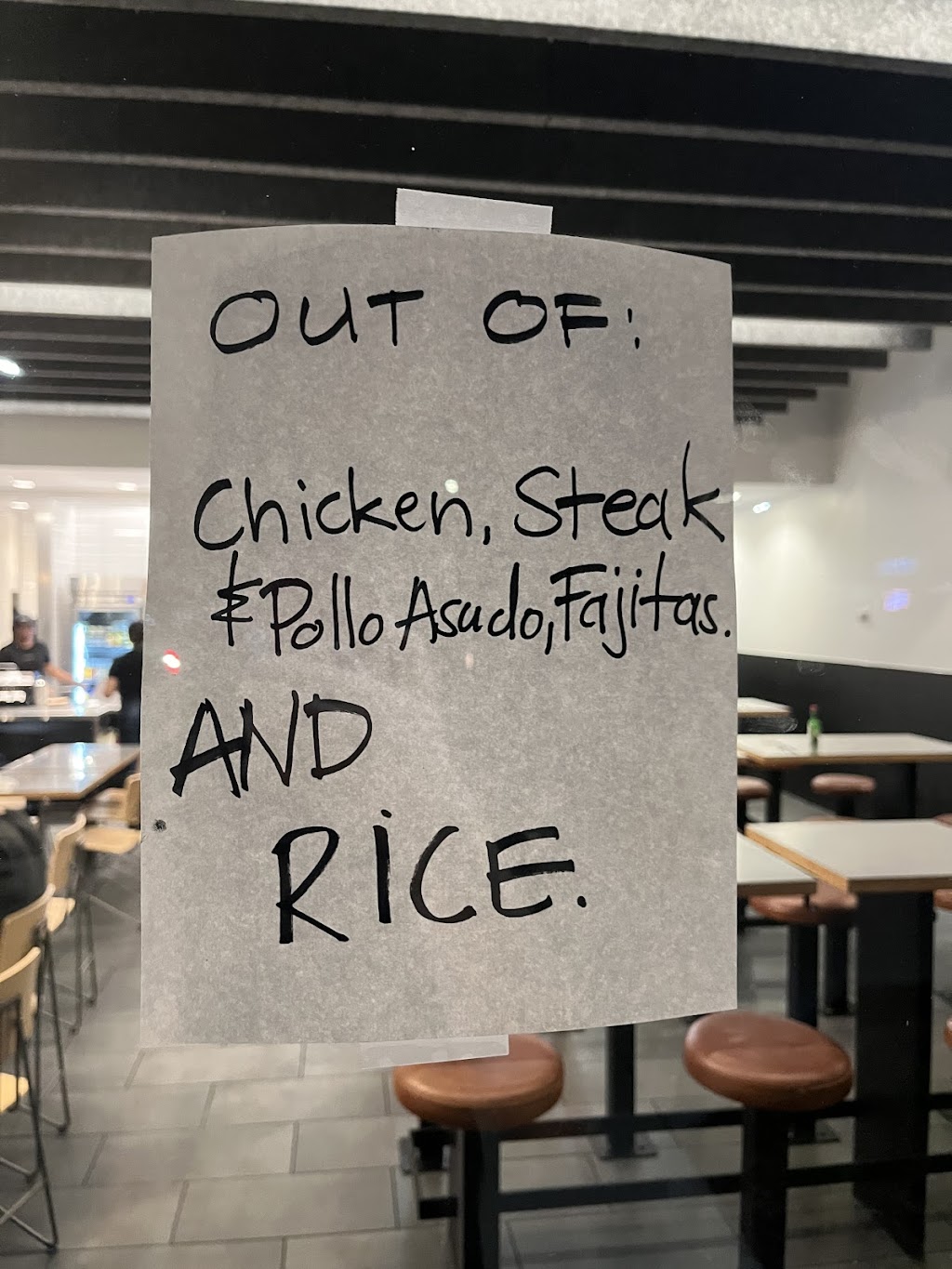 Chipotle Mexican Grill | restaurant | 11291 FL-50, Orlando, FL 32817, USA | 4074340760 OR +1 407-434-0760