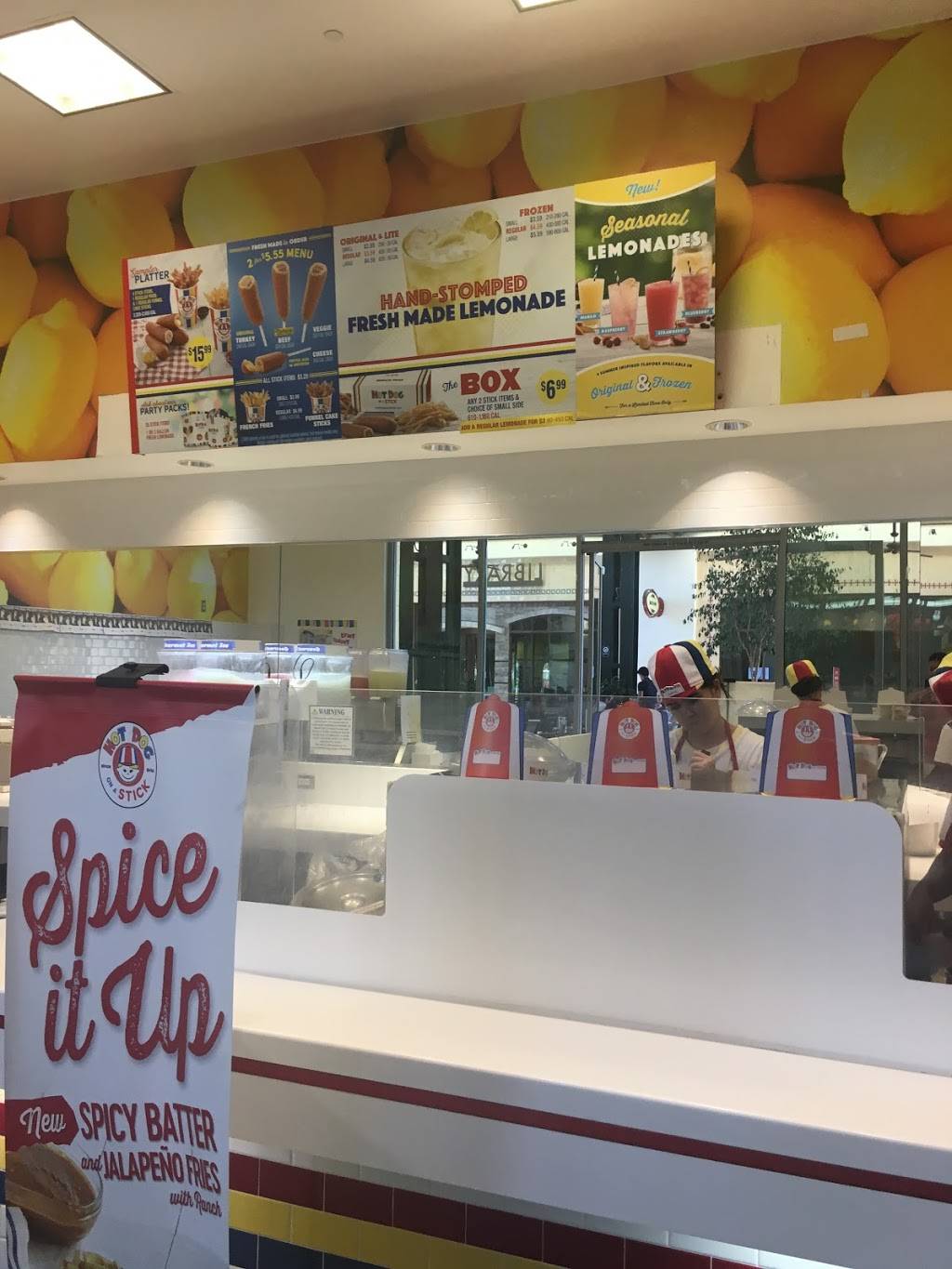 Hot Dog on a Stick | restaurant | 2015 Birch Road Sp. #503, Chula Vista, CA 91915, USA | 6193974384 OR +1 619-397-4384