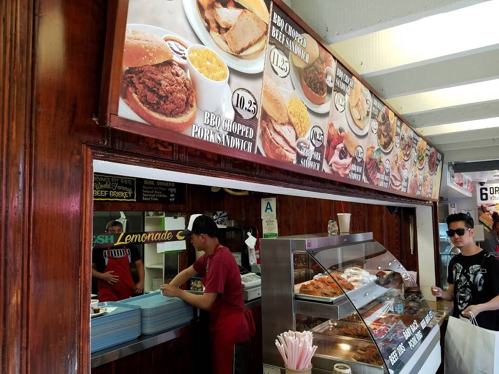 Bryans Pit Barbecue | restaurant | 6333 W 3rd St #740, Los Angeles, CA 90036, USA | 3239312869 OR +1 323-931-2869