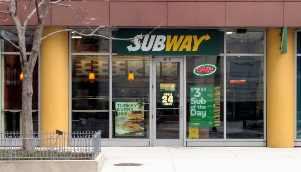 Subway Restaurants | restaurant | 511 N Mc Clurg Ct, Chicago, IL 60611, USA | 3126442811 OR +1 312-644-2811