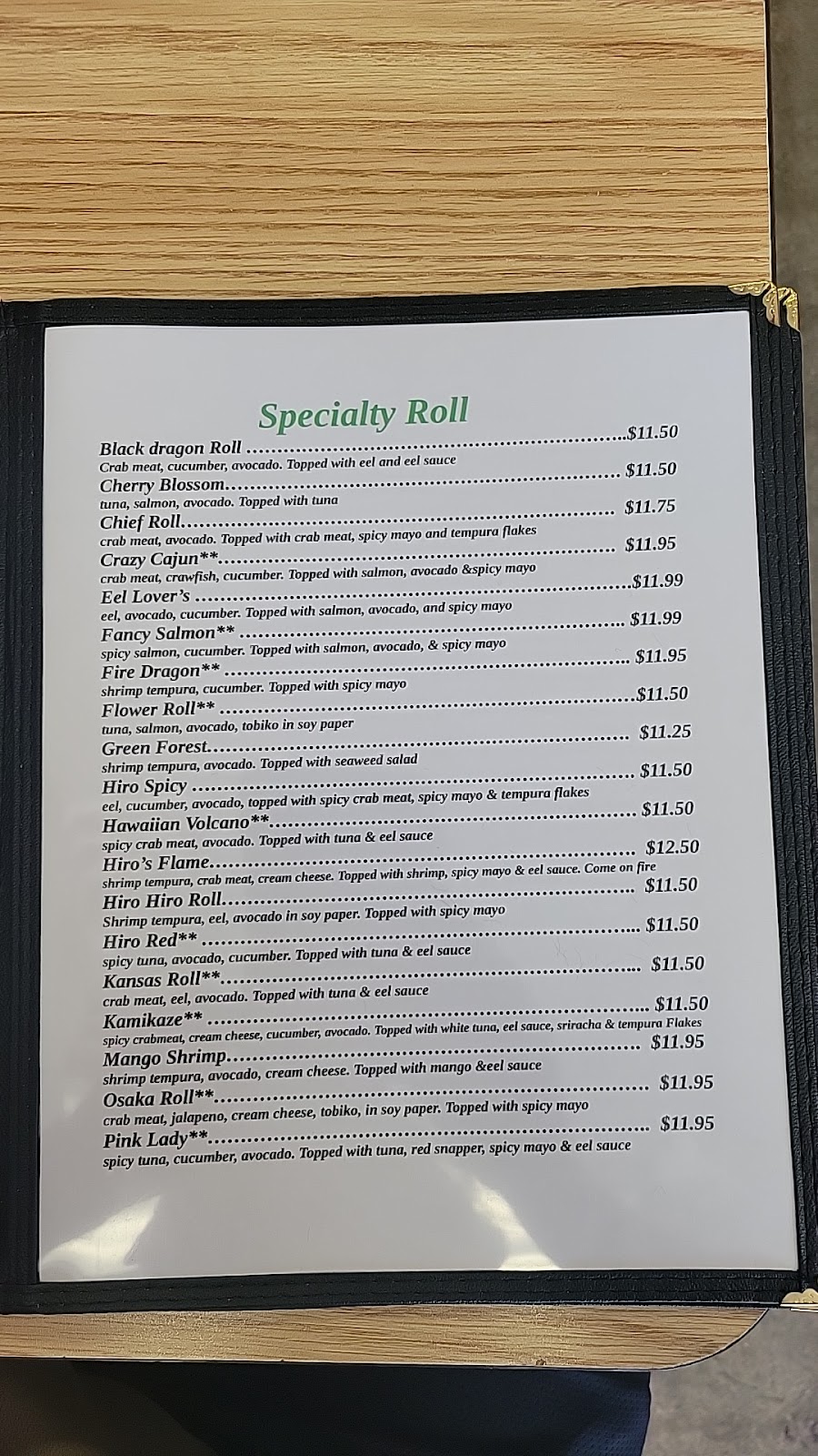 Hiro’s Express | restaurant | 1542 East 61st St N, Park City, KS 67219, USA | 3163587267 OR +1 316-358-7267