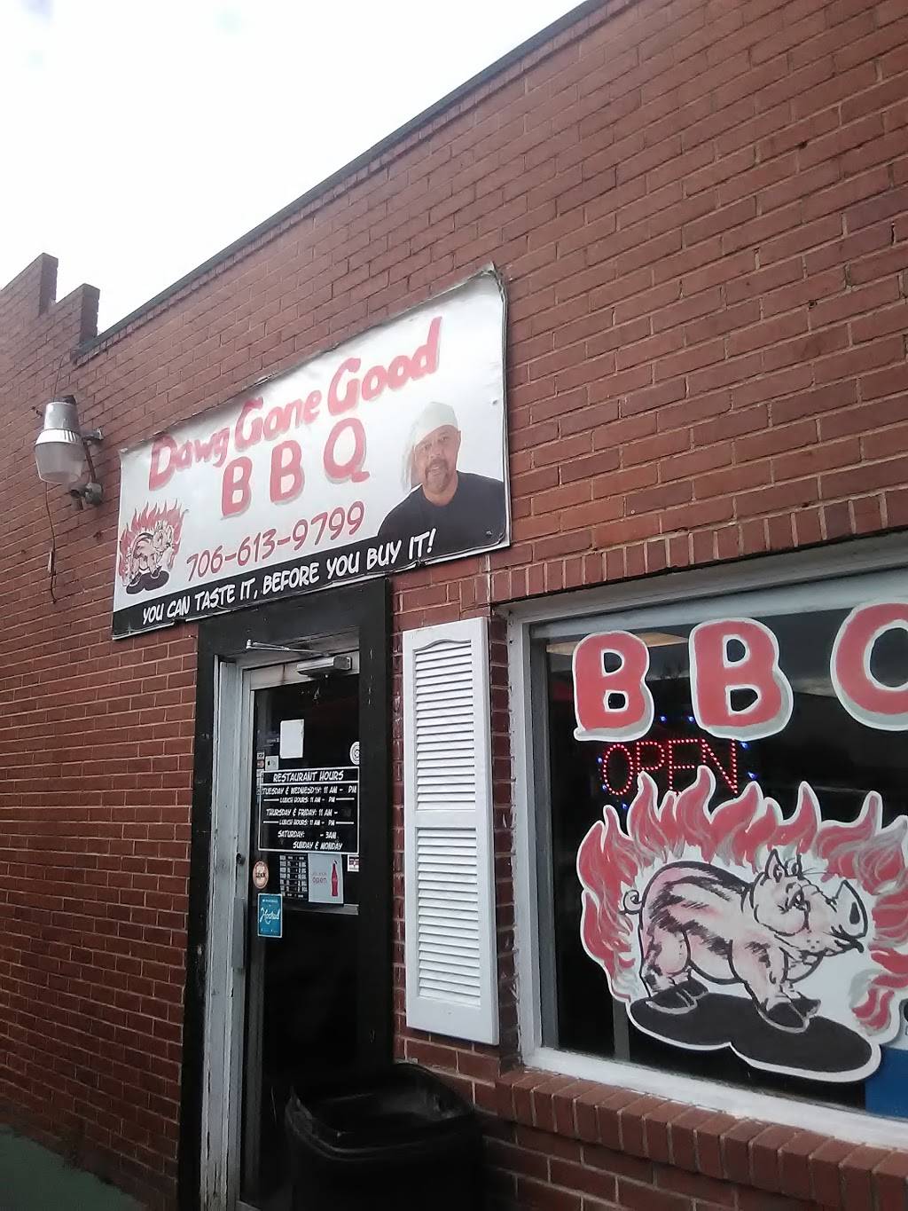 Dawg Gone Good BBQ | restaurant | 224 W Hancock Ave, Athens, GA 30601, USA | 7066139799 OR +1 706-613-9799