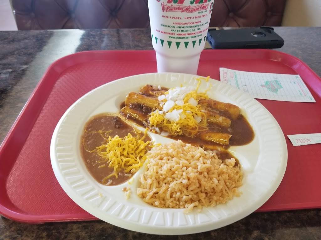 Don Juans | restaurant | 325 E Main St, Grand Prairie, TX 75050, USA | 9722625717 OR +1 972-262-5717