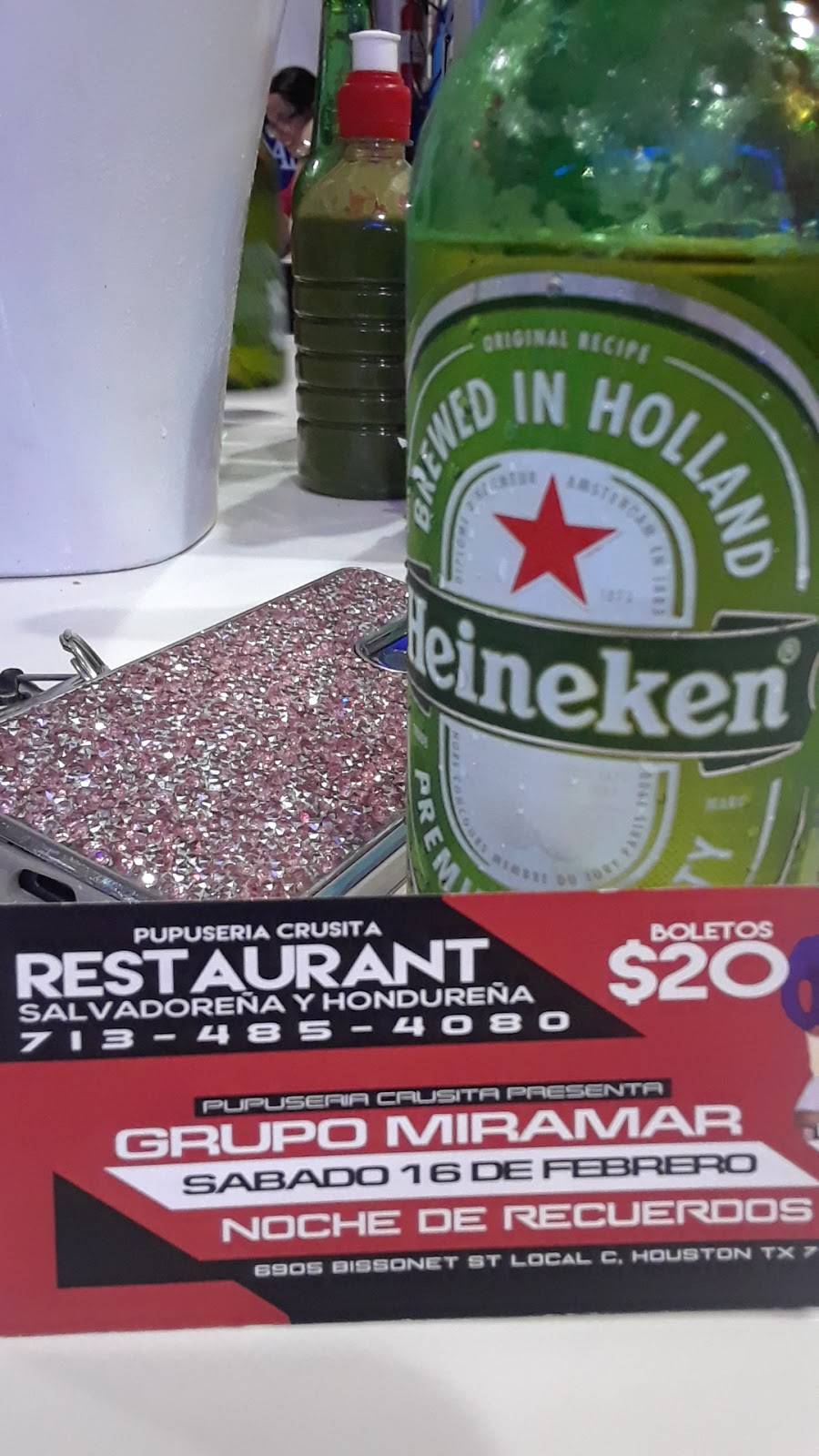 Pupuseria Crusitas Restaurant | restaurant | 6905 Bissonnet St, Houston, TX 77074, USA | 7134854080 OR +1 713-485-4080