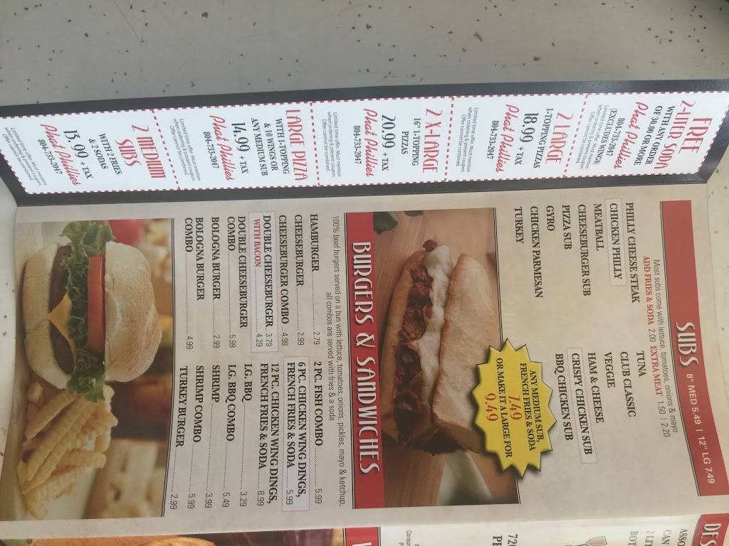 Phat Phillies | restaurant | 720 E Washington St, Petersburg, VA 23803, USA | 8047332047 OR +1 804-733-2047
