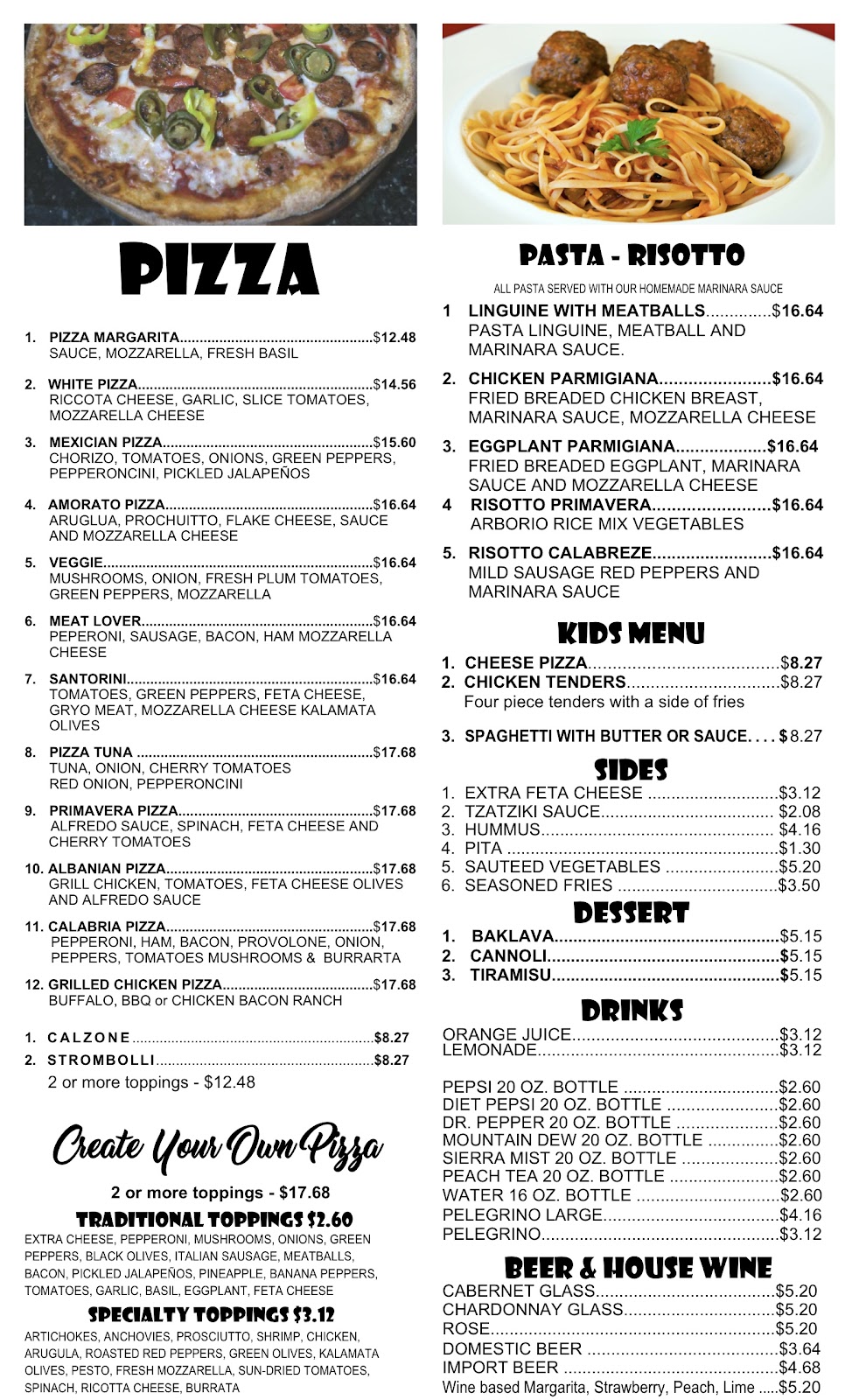 Calabria Pizza & Gyros | restaurant | 26251 S Tamiami Trail Unit 5, Bonita Springs, FL 34134, USA | 2396767243 OR +1 239-676-7243