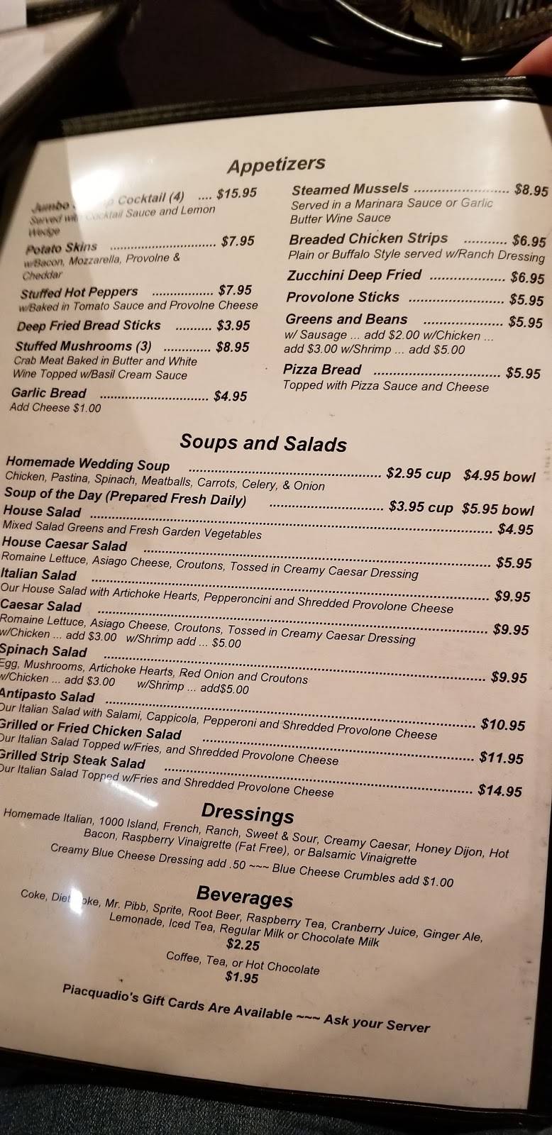 Piacquadios Italian Restaurant & Lounge | night club | 300 Mt Lebanon Blvd, Pittsburgh, PA 15234, USA | 4127453663 OR +1 412-745-3663