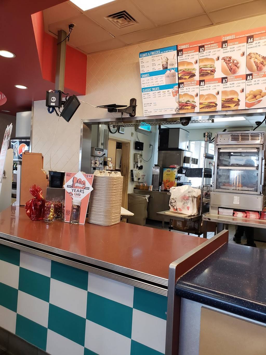 A&W Restaurant | restaurant | 674 E 12300 S, Draper, UT 84020, USA | 8015726543 OR +1 801-572-6543