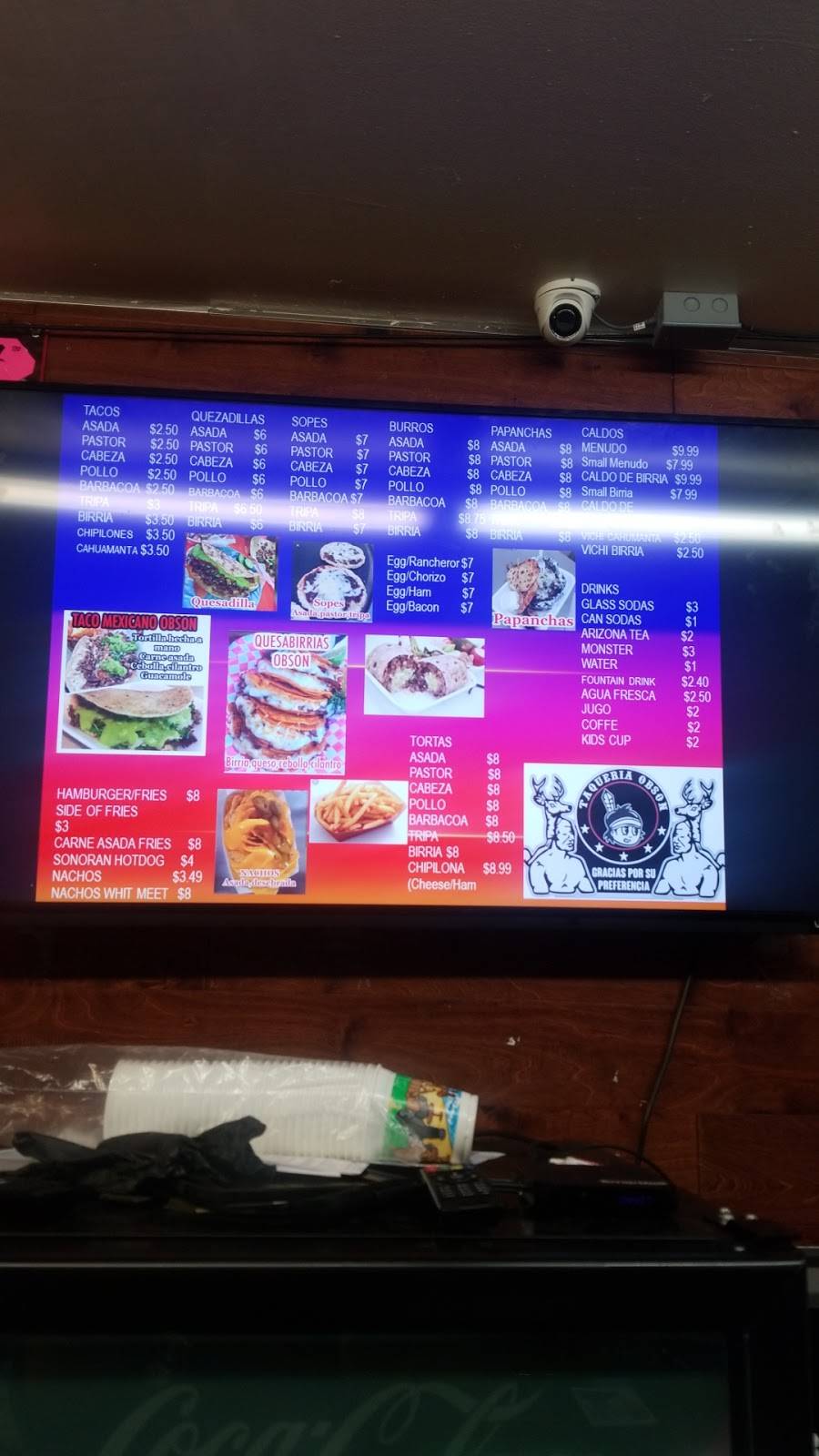 Taquería Obson | restaurant | 8400 S Avenida del Yaqui, Guadalupe, AZ 85283, USA | 4805904468 OR +1 480-590-4468