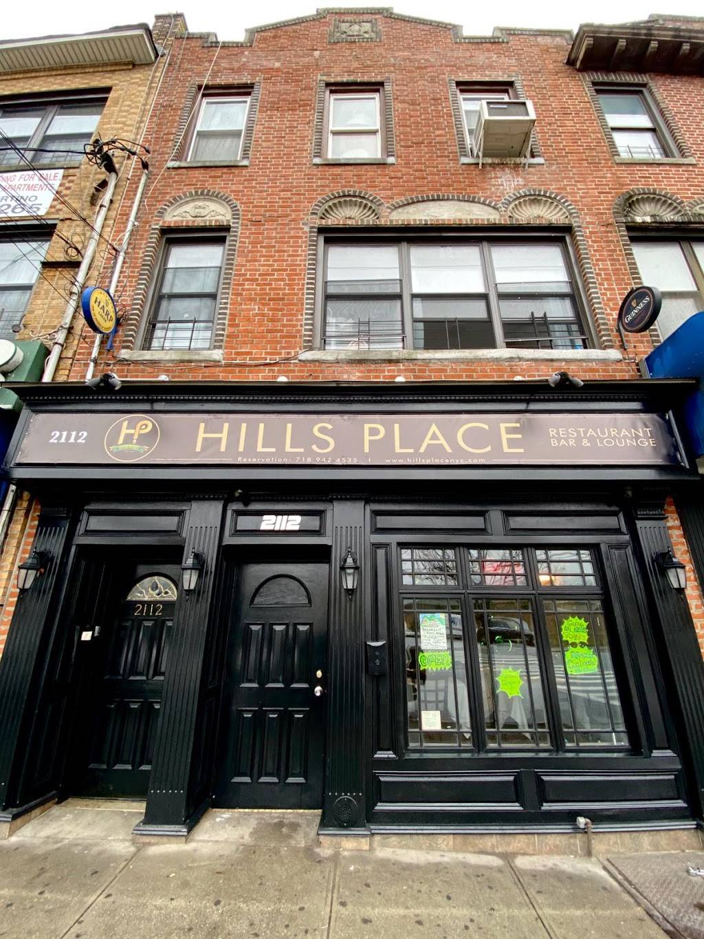 HILLS PLACE RESTAURANT BAR AND LOUNGE | restaurant | 2112 Flatbush Ave, Brooklyn, NY 11234, USA | 7189424535 OR +1 718-942-4535