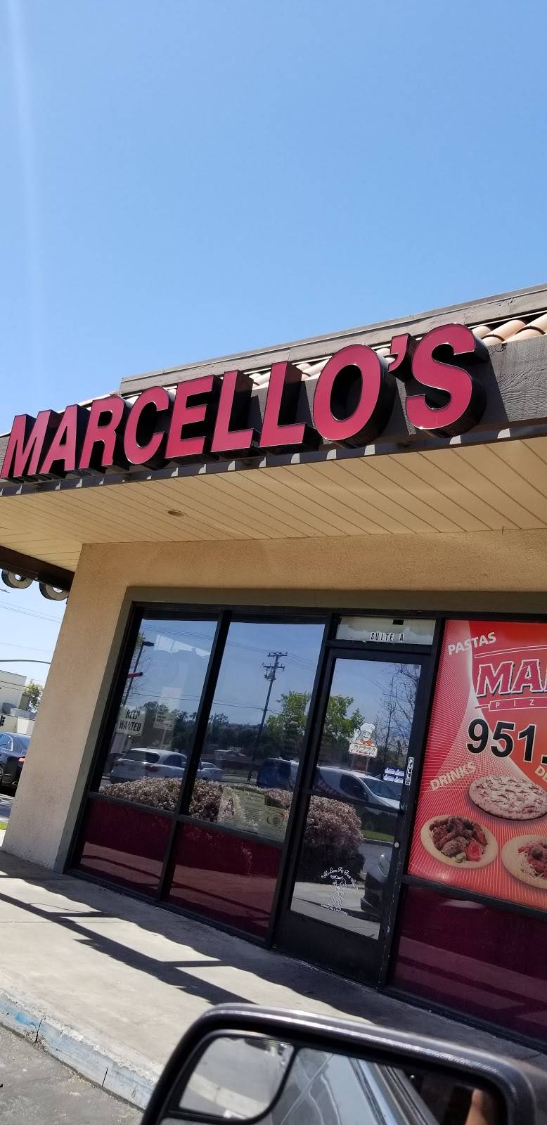 Marcellos Pizza & Pasta | restaurant | 17024 Van Buren Boulevard Ste. A, Riverside, CA 92504, USA | 9517769711 OR +1 951-776-9711