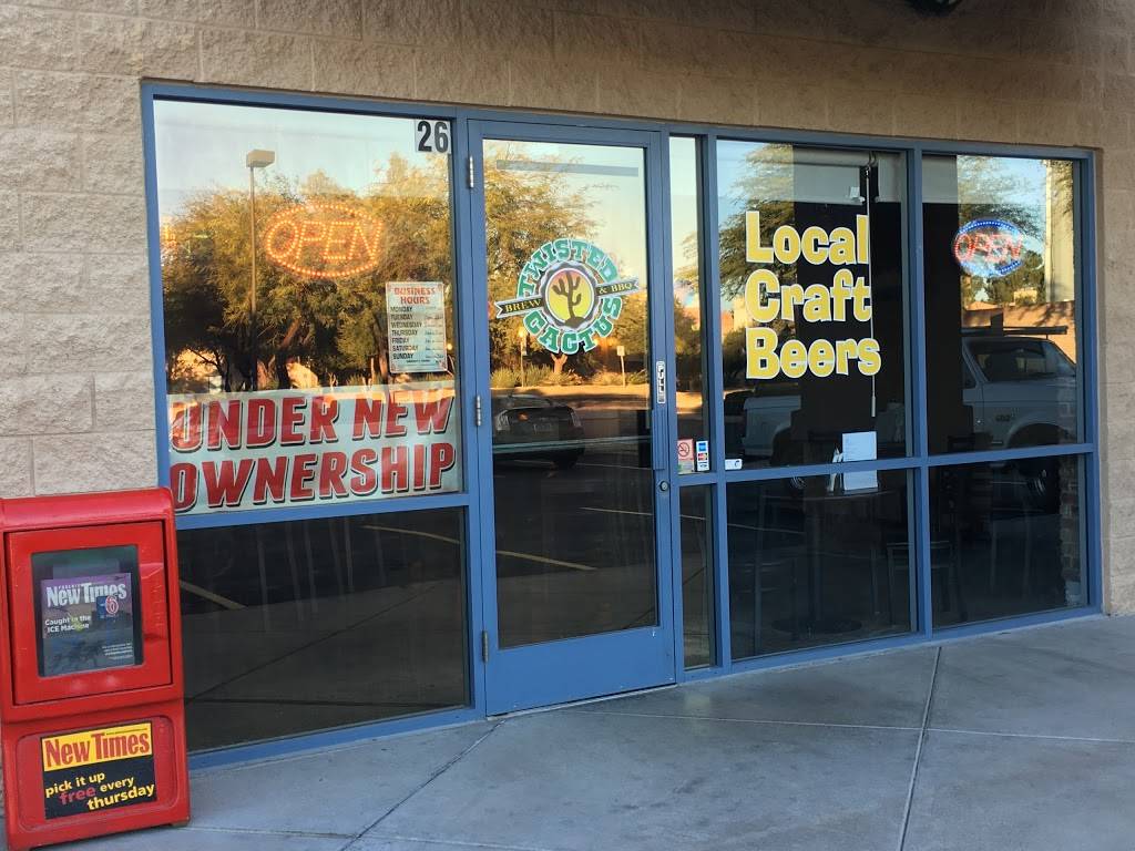 Twisted Cactus Brew & BBQ | restaurant | 4080 W Ray Rd #26, Chandler, AZ 85226, USA | 4804914000 OR +1 480-491-4000