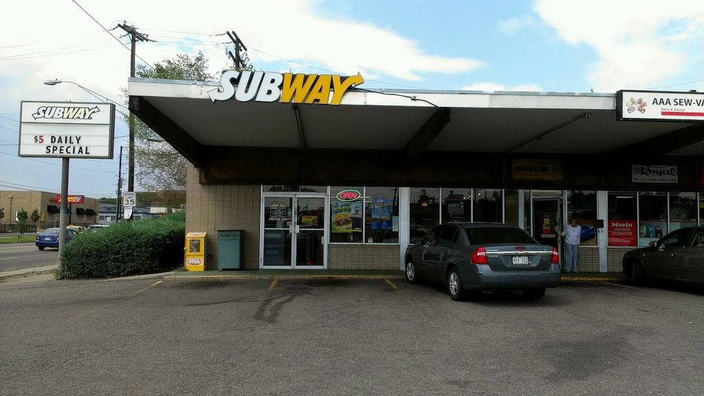 Subway | restaurant | 6433 E Evans Ave, Denver, CO 80222, USA | 3037561262 OR +1 303-756-1262