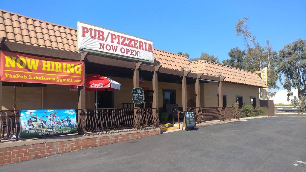 The Pub | restaurant | 23862 Bridger Rd, Lake Forest, CA 92630, USA | 9496525428 OR +1 949-652-5428