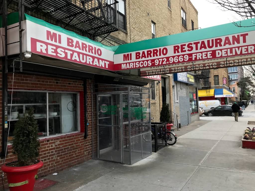 Mi Barrio | restaurant | 3415 14th Ave, Brooklyn, NY 11218, USA | 7189729669 OR +1 718-972-9669