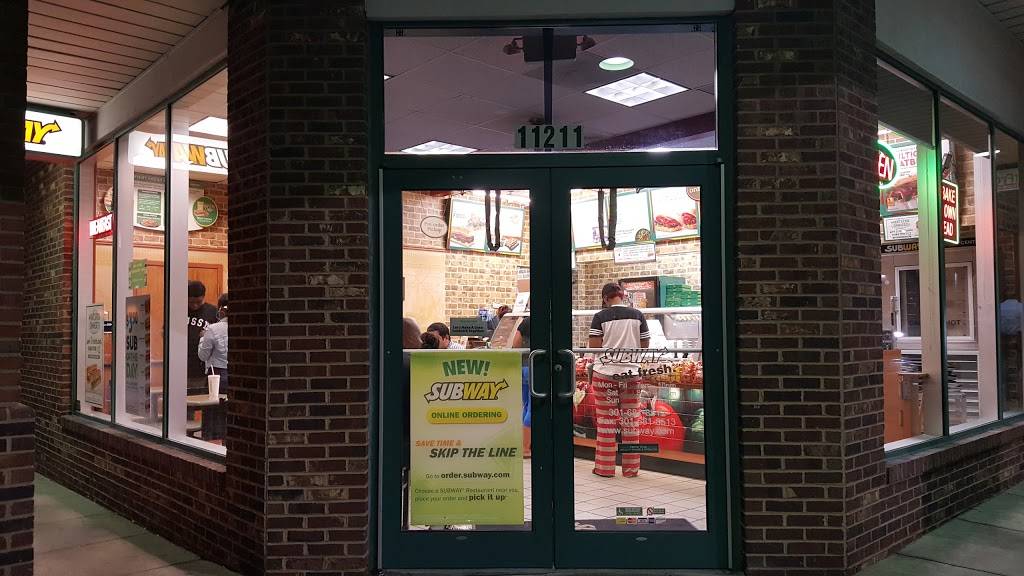 Subway Restaurants | restaurant | 11211 New Hampshire Ave, Silver Spring, MD 20904, USA | 3016818512 OR +1 301-681-8512