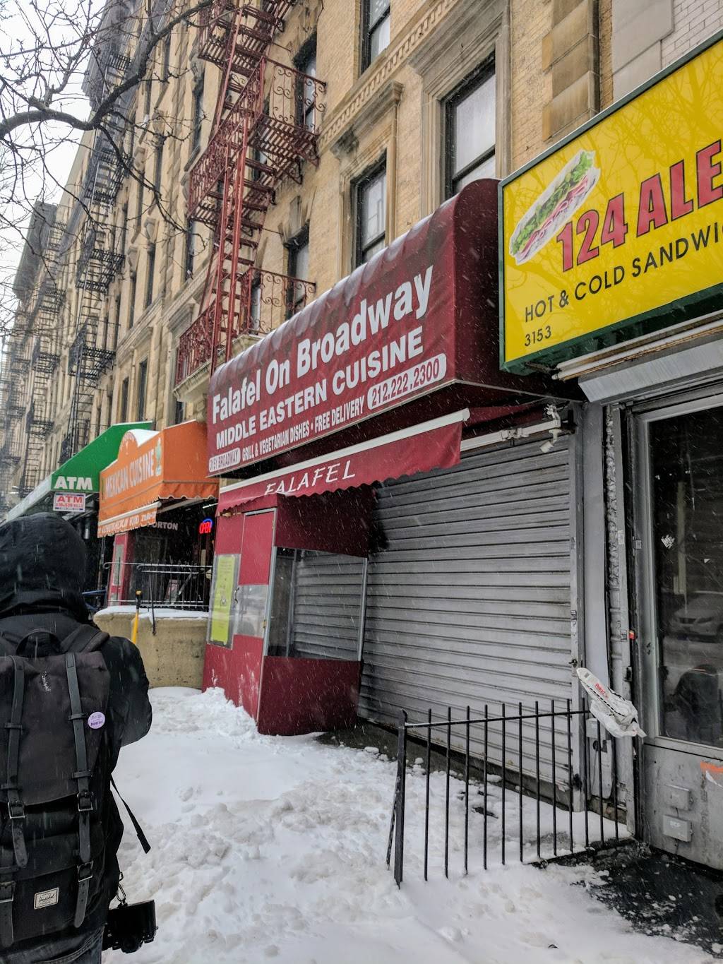 Falafel on Broadway | restaurant | 3151 Broadway, New York, NY 10027, USA | 2122222300 OR +1 212-222-2300