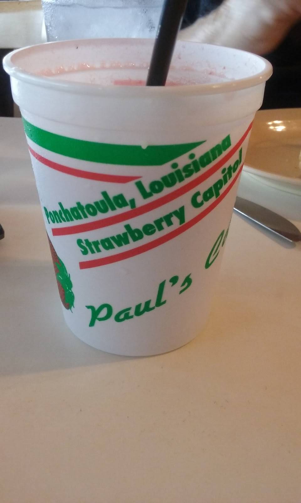 Pauls Cafe | restaurant | 100 E Pine St, Ponchatoula, LA 70454, USA | 9853869581 OR +1 985-386-9581