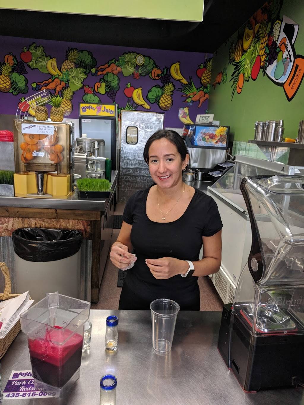 Booster Juice | meal delivery | 1890 Bonanza Dr Suite 108, Park City, UT 84068, USA | 4356150099 OR +1 435-615-0099