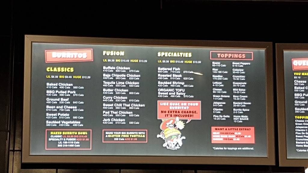 Fat Bastard Burrito Co | restaurant | 95 The Pond Rd #80, North York, ON M3J 2S5, Canada | 6472455513 OR +1 647-245-5513