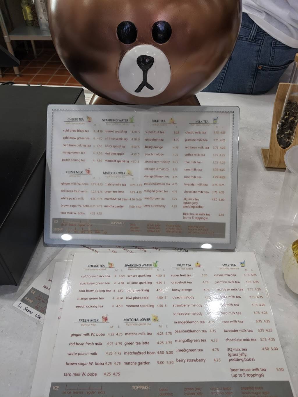 Bear Cha | restaurant | 2237 W 15th St, Plano, TX 75075, USA | 4698149704 OR +1 469-814-9704