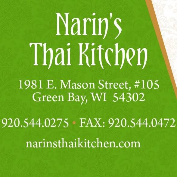 Narins Thai Kitchen | restaurant | 1981 E Mason St #105, Green Bay, WI 54302, USA | 9205440275 OR +1 920-544-0275