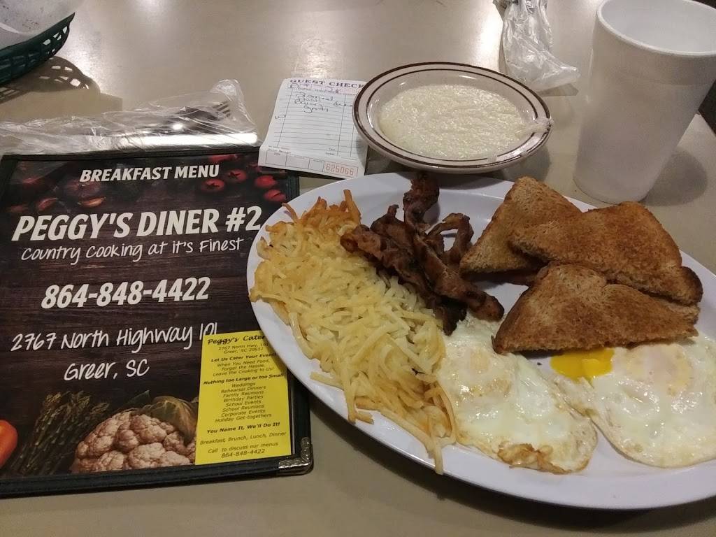 Peggys Diner | restaurant | 2767 N Hwy 101, Greer, SC 29651, USA | 8648484422 OR +1 864-848-4422