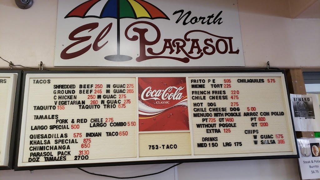 El Parasol | restaurant | NM-68, Ohkay Owingeh, NM 87566, USA | 5057538226 OR +1 505-753-8226