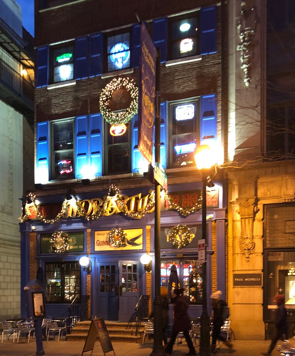 Moriartys Restaurant | restaurant | 1116 Walnut St, Philadelphia, PA 19107, USA | 2156277676 OR +1 215-627-7676