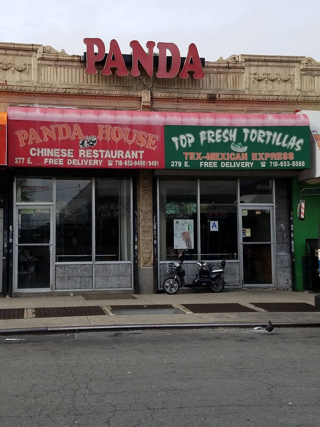 Panda House Taco & Chinese | restaurant | 277 E 206th St, Bronx, NY 10467, USA | 7186538888 OR +1 718-653-8888
