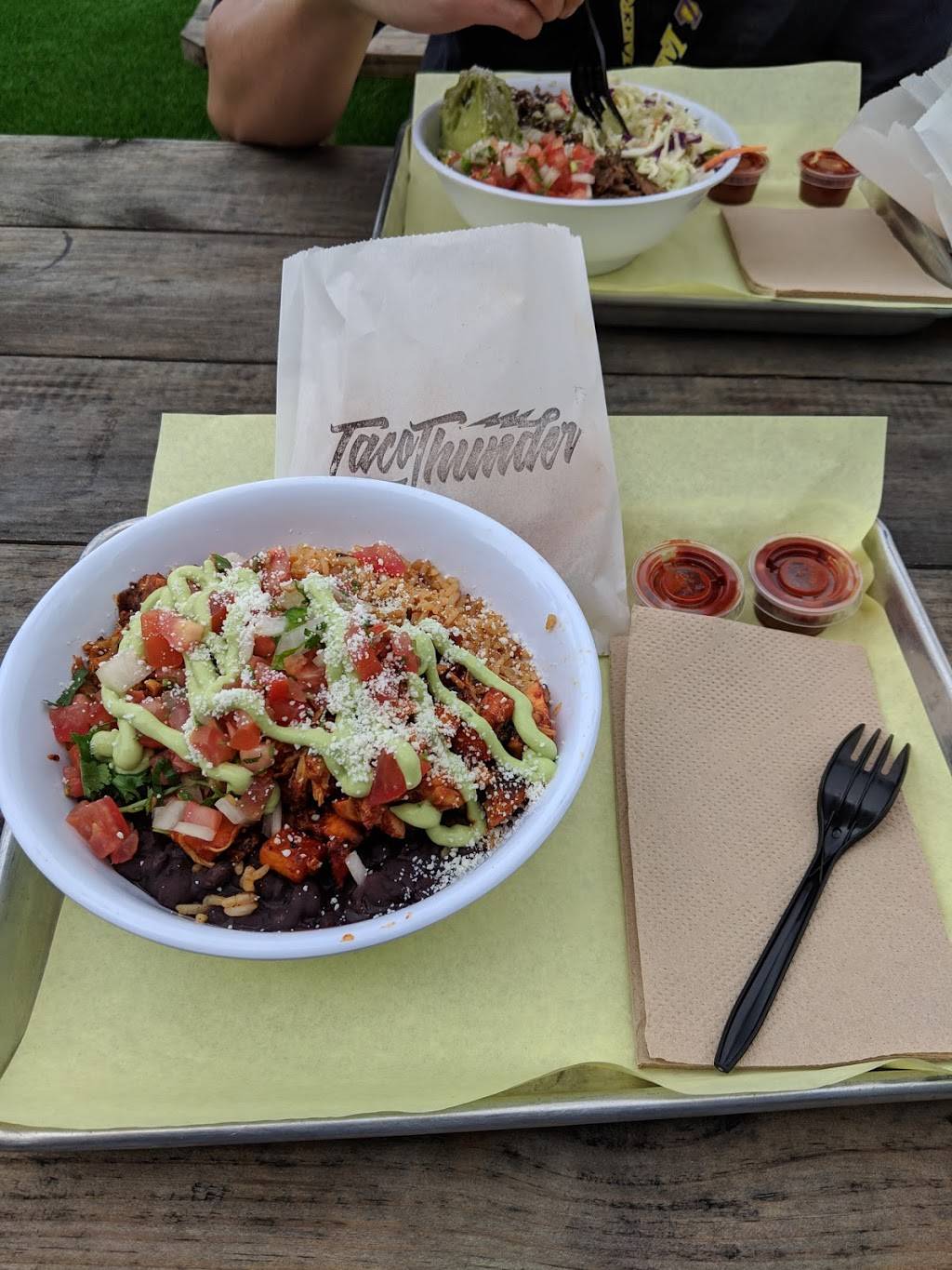 Taco Thunder | restaurant | 6695 Mira Mesa Blvd, San Diego, CA 92121, USA | 8582033396 OR +1 858-203-3396